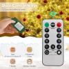 imageGoplus 9ft PreLit Artificial Christmas Tree Hinged Xmas Tree with 360 Quick Power Connector 690 MultiColor ampamp Warm White LED Lights 9 Modes 1714 Pine Needles ampamp PVC Tips Home Office Decoration6 FT