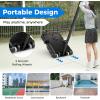 imageGoplus Basketball Hoop Outdoor 4910FT Height Adjustable Portable Basketball Stand System wShatterproof Backboard 2 Wheels Fillable Base Free Weight Bag Basketball Goal for Teens Youth Adults