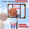 imageGoplus Basketball Hoop Outdoor 63 FT81 FT Height Adjustable Basketball Goal with Wheels Ball Storage Youth Kids Portable Basketball Stand System for Indoor Outside Court Backyard Driveway
