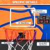 imageGoplus Foldable Indoor Basketball Arcade Game Electronic Basketball Single Shootout Games Machine with 3 Balls LED Scoreboard and Inflation Pump for Kids Youth Teens Adults
