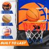 imageGoplus Foldable Indoor Basketball Arcade Game Electronic Basketball Single Shootout Games Machine with 3 Balls LED Scoreboard and Inflation Pump for Kids Youth Teens Adults