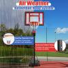 imageGoplus Portable Basketball Hoop Outdoor 35FT85FT Height Adjustable Basketball Stand System with Shatterproof Backboard Weighted Bag Indoor Outside Court Basketball Goal for Kids Youth