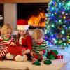 imageGoplus 4FT PreLit Artificial Christmas Tree Hinged Xmas Full Tree with 100 DualColored LED Lights 11 Flash Modes 300 PVC Branch and Foldable Base for Indoor Holiday DecorGreen