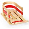 imageGoplus Wooden Sled Snow Wood Sled Pull Steering Slider with Solid Wood Seat Pulling Rope Sleigh Toboggan with 330LBS Weight Capacity for Toddles Kids Adults29
