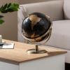 imageGoplus 9Inch Metallic Black World Globe 720 Rotating Earth Globe wMetal Stand Educational Learning Toy Teaching Gift for Kids Modern Desktop Decoration for Home Office School