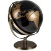 imageGoplus 9Inch Metallic Black World Globe 720 Rotating Earth Globe wMetal Stand Educational Learning Toy Teaching Gift for Kids Modern Desktop Decoration for Home Office School