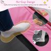 imageGoplus 6 x 4 FT Rectangle Trampoline for Kids Indoor Outdoor Toddler Trampoline with Swing Gymnastics Bar ampamp Safety Enclosure Net ASTM Approved Gift for Children Boys GirlsPink