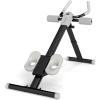 imageGoplus Adjustable Ab Trainer Machine Foldable Ab Workout Equipment with Knee Protection LCD Monitor Home Gym Abdominal Trainer for Stomach Workout Core Strength FitnessSliverBlack