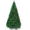 imageGoplus 7ft Artificial Christmas Tree Xmas Pine Tree with Solid Metal Legs Perfect for Indoor and Outdoor Holiday Decoration GreenGreen