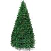 imageGoplus 7ft Artificial Christmas Tree Xmas Pine Tree with Solid Metal Legs Perfect for Indoor and Outdoor Holiday Decoration GreenGreen