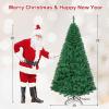 imageGoplus 7ft Artificial Christmas Tree Xmas Pine Tree with Solid Metal Legs Perfect for Indoor and Outdoor Holiday Decoration GreenGreen
