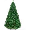 imageGoplus 7ft Artificial Christmas Tree Xmas Pine Tree with Solid Metal Legs Perfect for Indoor and Outdoor Holiday Decoration GreenGreen