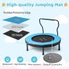 imageGoplus 40quot Mini Trampoline for Kids IndoorOutdoor Fitness Trampoline with Foam Handlebar ampamp Safety Pad Home Workout Equipment for 36 Years Old Toddlers Gift for Boys ampamp GirlsBlue