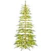 imageGoplus 75 FT PreLit Artificial Christmas Tree Hinged Sparse Xmas Fir Tree with 725 Soft Branch Tips 500 Multicolored LED Lights 8 Modes Foldable Metal Stand Home Office DecorationWarm White