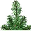 imageGoplus 2ft PreLit Tabletop Christmas Tree Small Artificial Fir Tree with 35 Warm White LED Lights 234 PVC ampamp PE Branch Tips Burlap Base Battery Operated Mini Xmas Tree for Home Office Decoration2ft Spruce Tree
