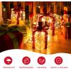 imageGoplus 3 Set Christmas Lighted Gift Boxes 90 LED Lightup Present Boxes wBows Ground Stakes ampamp Zip Ties PreLit Xmas Box Decorations for Christmas Tree Indoor ampamp OutdoorIrregular Clear Stripe