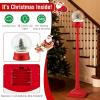 imageGoplus 5 Ft Christmas Snow Globe Lantern Musical Snowy Globe Street Lamp w 8 Tunes Blowing Snow Rotating Scene 15 Colorful LED Lights for Entryway Fireplace Porch Snowing Santa in SleighSnowing Santa in Sleigh
