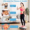 imageGoplus Vibration Plate Exercise Machine Vibrating Platform for Lymphatic Drainage wRemote LED Display Home Workout Full Body Shake Board for Weight LossGray