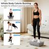 imageGoplus Vibration Plate Exercise Machine Vibrating Platform for Lymphatic Drainage wRemote LED Display Home Workout Full Body Shake Board for Weight LossGray