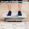 imageGoplus Vibration Plate Exercise Machine Vibrating Platform for Lymphatic Drainage wRemote LED Display Home Workout Full Body Shake Board for Weight LossGray