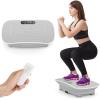 imageGoplus Vibration Plate Exercise Machine Vibrating Platform for Lymphatic Drainage wRemote LED Display Home Workout Full Body Shake Board for Weight LossGray