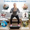imageGoplus Vibration Plate Exercise Machine Vibrating Platform for Lymphatic Drainage wRemote LED Display Home Workout Full Body Shake Board for Weight LossBlack