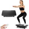imageGoplus Vibration Plate Exercise Machine Vibrating Platform for Lymphatic Drainage wRemote LED Display Home Workout Full Body Shake Board for Weight LossBlack