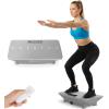 imageGoplus Vibration Plate Exercise Machine Vibrating Platform for Lymphatic Drainage wRemote LED Display Home Workout Full Body Shake Board for Weight LossGray