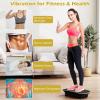 imageGoplus Vibration Plate Exercise Machine Vibrating Platform for Lymphatic Drainage wRemote LED Display Home Workout Full Body Shake Board for Weight LossBlack