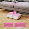 imageGoplus Vibration Plate Exercise Machine Vibrating Platform for Lymphatic Drainage wRemote LED Display Home Workout Full Body Shake Board for Weight LossPinkWhite