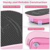 imageGoplus Vibration Plate Exercise Machine Vibrating Platform for Lymphatic Drainage wRemote LED Display Home Workout Full Body Shake Board for Weight LossBlackPink