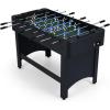 imageGoplus Foosball Table 47quot Competition Full Size Soccer Game Table with 22 Players 2 Balls Home Arcade Football Table Set for Adults Family Nights Game Rooms PartiesBlack