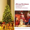 image:imageGoplus 6ft White Christmas Tree with Solid Metal Legs Perfect for Holiday Indoor and Outdoor DecorationGreen