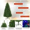 image:imageGoplus 6ft White Christmas Tree with Solid Metal Legs Perfect for Holiday Indoor and Outdoor DecorationGreen