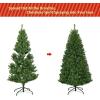 image:imageGoplus 6ft White Christmas Tree with Solid Metal Legs Perfect for Holiday Indoor and Outdoor DecorationGreen