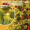 image:imageGoplus 7 FT PreLit Artificial Christmas Tree Hinged Faux Xmas Tree with 1217 Soft TPE amp PVC Mixed Branch Tips 400 Warm White LED Lights Foldable Metal Stand Holiday Party Home Office DecorationGreen