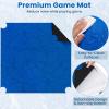 image:imageGoplus Classic Foldable Mahjong Table 35 Square Green 4 Cup Holders amp 4 Chip Grooves Foldable for Adults Domino Game CampingNavy  Table wRemovable Mat