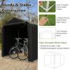 image:imageGoplus Portable Shed 7 x 52 x 54 Ft Heavy Duty Motorcycle Shed wRollUp Zipper Door Metal Frame Waterproof Cover amp Wind Rope Outdoor Storage Tent Shelter for Bike Garden Tools