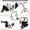 image:imageGoplus Ab Fitness Crunch Portable Ab Roller for Core Strength Sit Up Abdominal Machine Exercise Crunch Trainer Workout Exerciser for Home Office Gym