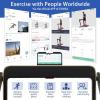 image:imageGoplus 2 in 1 Under Desk Treadmill 25HP Superfit Folding Treadmills for Home Office wSmart APP Remote Control LED Display Bluetooth Speaker Foldable Walking Jogging Machine Blue