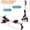 image:imageGoplus Folding Rowing MachineMagnetic Rower with Adjustable Resistance and LCD Display Exercise Cardio Fitness Equipment for Home Use