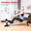 image:imageGoplus Folding Rowing MachineMagnetic Rower with Adjustable Resistance and LCD Display Exercise Cardio Fitness Equipment for Home Use