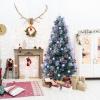image:imageGoplus 3FT PreLit Fiber Optic Artificial Christmas Tree with Multicolor Led Lights and Snowflakes 3 FTCool White