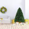 image:imageGoplus 3FT PreLit Fiber Optic Artificial Christmas Tree with Multicolor Led Lights and Snowflakes 3 FTMulticolored