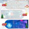 image:imageGoplus 3FT PreLit Fiber Optic Artificial Christmas Tree with Multicolor Led Lights and Snowflakes 3 FTWhite