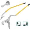image:imageGoplus Tire Changer 175 to 24 Steel Tire Mount Demount Tool Kit Tubeless Truck Bead Breaker Manual Tire Changing Tools BlueYellow