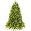 image:imageGoplus 6ft Unlit Artificial Christmas Tree Premium Hinged Fir Tree Easy Assembly with Metal Stand Xmas Dcor for Indoor and OutdoorPrelit