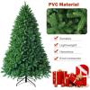 image:imageGoplus 6ft Unlit Artificial Christmas Tree Premium Hinged Fir Tree Easy Assembly with Metal Stand Xmas Dcor for Indoor and OutdoorUnlit