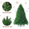 image:imageGoplus 6ft Unlit Artificial Christmas Tree Premium Hinged Fir Tree Easy Assembly with Metal Stand Xmas Dcor for Indoor and OutdoorUnlit