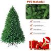 image:imageGoplus 6ft Unlit Artificial Christmas Tree Premium Hinged Fir Tree Easy Assembly with Metal Stand Xmas Dcor for Indoor and OutdoorUnlit